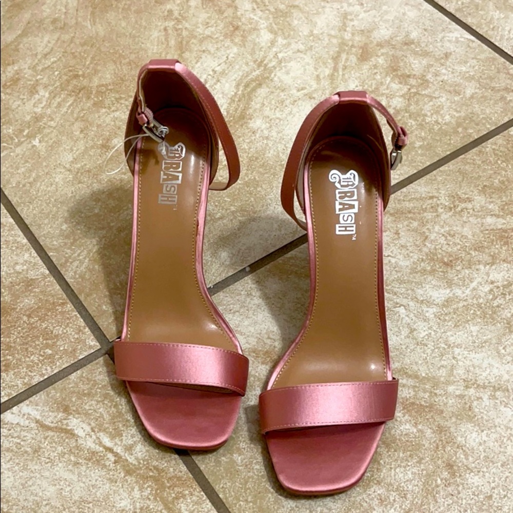 Pink high heels